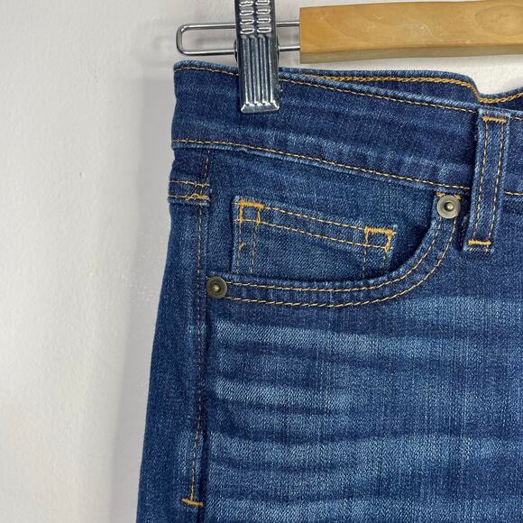 Spanx The Slim x Straight Tummy Slimming stretch Raw Hem Ankle Jeans womens 28 - Picture 4 of 11